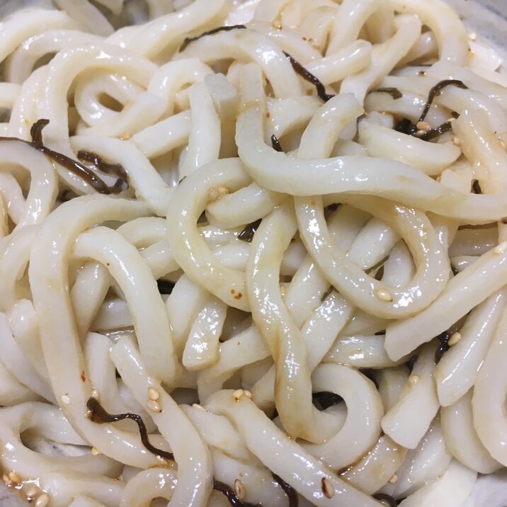 【男の宅飯】茹でる&混ぜる　温混ぜうどん